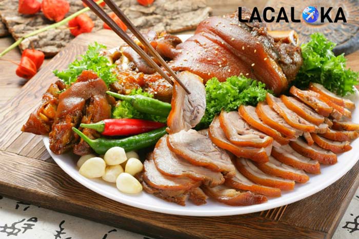 Chân giò muối Ý Yên