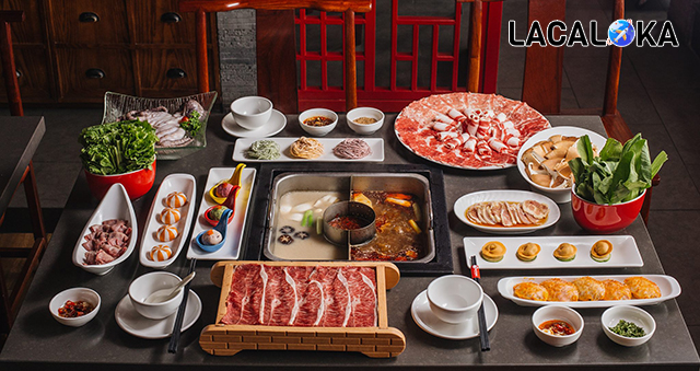 Bàn tiệc hấp dẫn của Hutong