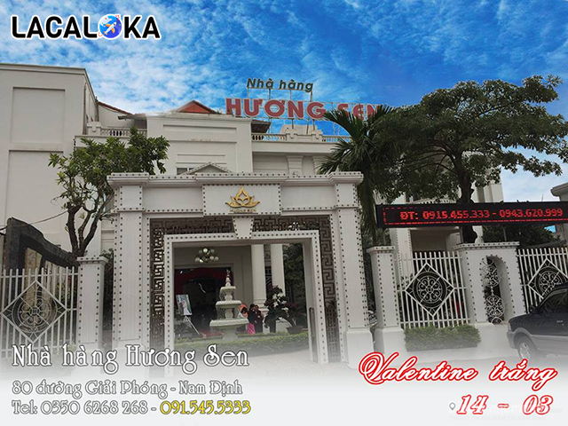 Nhà hàng Hương Sen - Khung cảnh tươi mới, mát mẻ