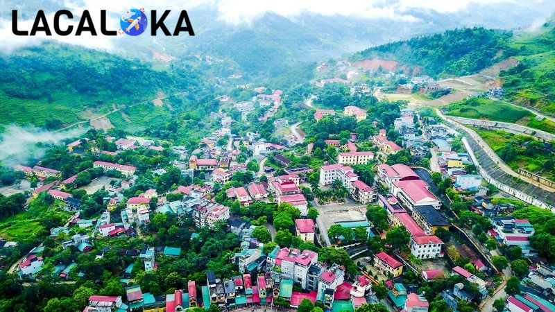 Xín Mần có thị trấn huyện lỵ Cốc Pài đang vô cùng phát triển