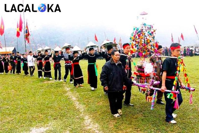 Lễ hội cầu Trăng là một nét đẹp trong đời sống tinh thần của người Tày Hà Giang