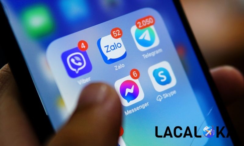 Truy cập ứng dụng zalo là bước đầu tiên để bạn lấy mã QR Zalo