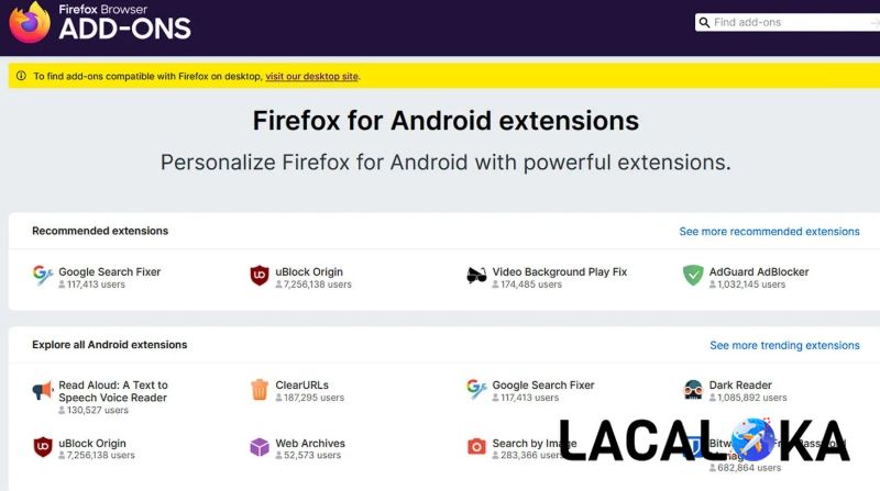Có thể sử dụng tiện ích mở rộng để chặn cửa sổ quảng cáo trên Firefox