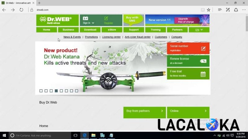 Online.drweb.com là nền tảng quét virus online có nhiều tính năng ưu việt 