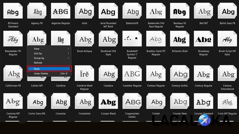 Lựa chọn những font chữ yêu thích để tải về máy